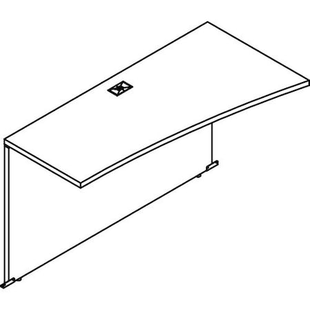 Groupe Lacasse Bridge Return, Right Asymmetrical, 48inx24inx29-7/8in, Niagara LASM1SBR184824A